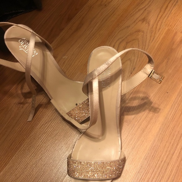 Italian leather high heel Sandles - Picture 3 of 5